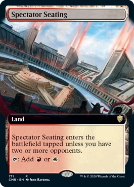 Spectator Seating Commander Legends Bordless